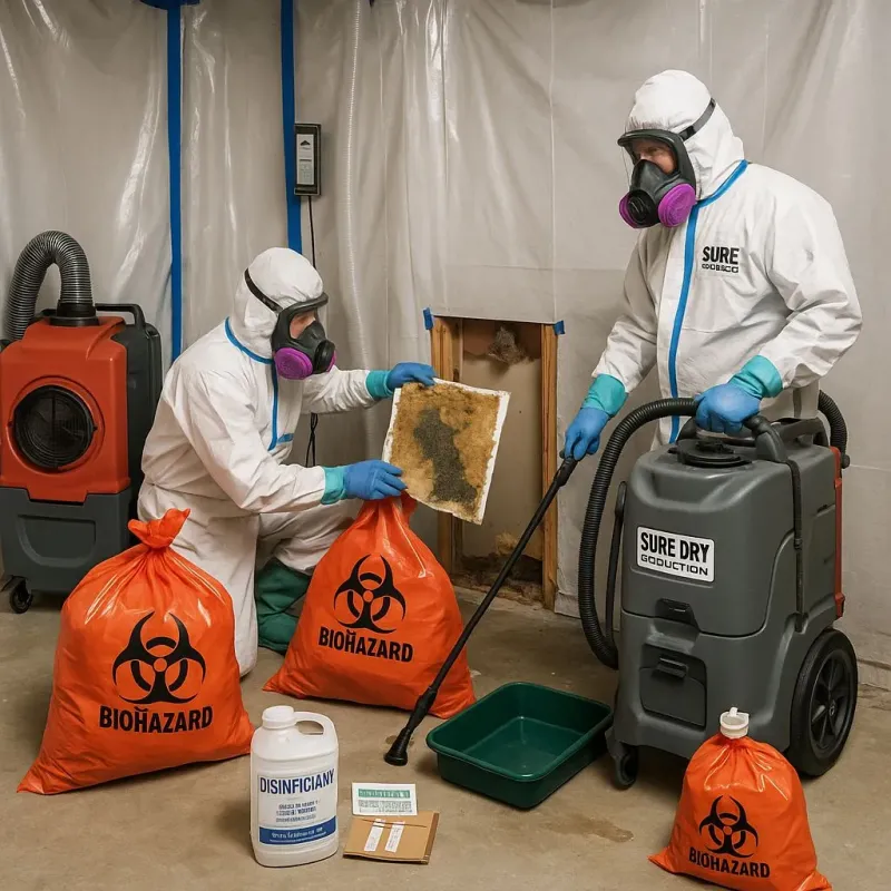 Contaminated Water Handling Protocols process in Masontown, PA