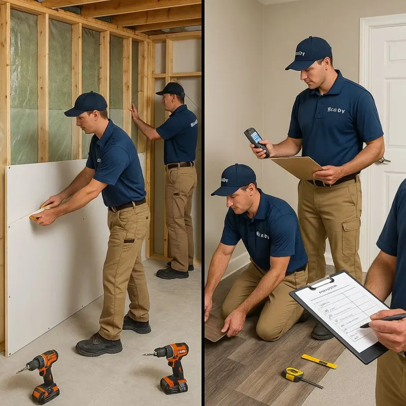 Repairs and Reconstruction process in Masontown, PA