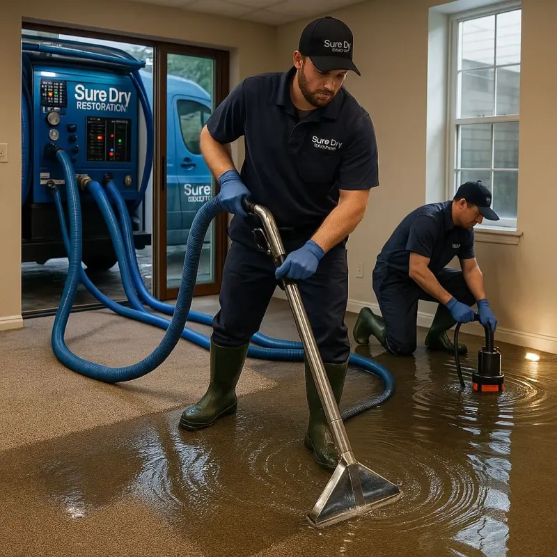 Water Extraction and Removal process in Masontown, PA